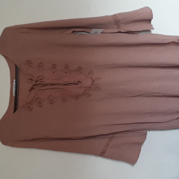 O'Neill Saltwater Solids Long Sleeve Coverup Dress - Picture 3 of 9